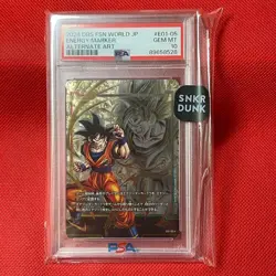 PSA10 Goku Energy Marker Parallel Dragon Ball Card - Image 1