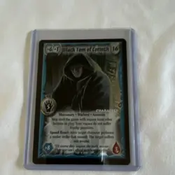 Warlord Saga of the Storm Black Tom of Corinth Character Card 16 English Foil - Image 1
