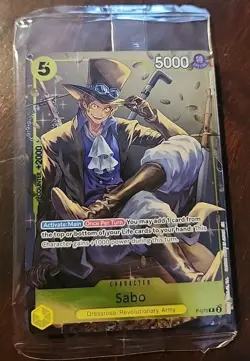 Monkey D Luffy Ace Sabo P-075 One Piece OP13 3 Card Promo Set Sealed - Image 4
