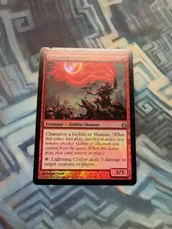 MTG Foil Lightning Crafter EX/LP- Morningtide - Image 1