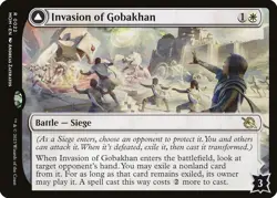Invasion of Gobakhan *FOIL* - March of the Machine - 22 - LP/NM - Image 1