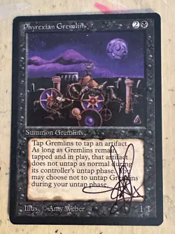 MTG ARTIST PROOF MTG Gremlins AP Sketch Art Amy WEBER - Image 2