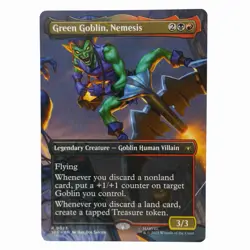 Green Goblin Nemesis Borderless Non-Foil #23 Rare MTG Spider‑Man SPE EN NM - Image 1