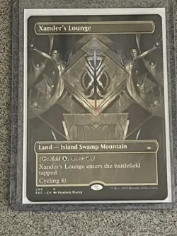 Xander's Lounge Borderless Streets of New Capenna Regular NM Magic the Gathering - Image 1