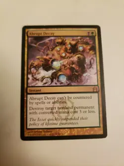MTG Magic the Gathering Return to Ravnica #141/274 Abrupt Decay - Image 1