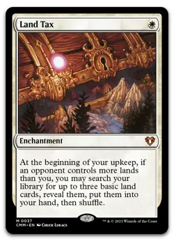 Land Tax #37 (NM) Commander Masters CMM Magic MTG - Image 1