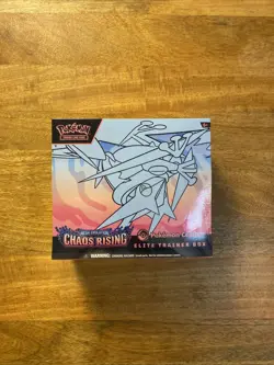 Pokemon Center Chaos Rising ETB Elite Trainer Box | New & Factory Sealed - Image 1