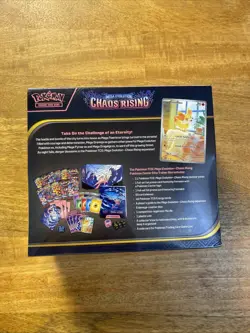 Pokemon Center Chaos Rising ETB Elite Trainer Box | New & Factory Sealed - Image 2