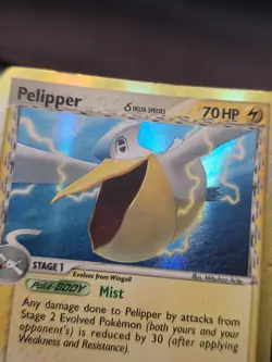 Pelipper Delta Species 14/17 NM Non-Holo POP Series 5 Pokemon TCG - Image 3