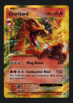 Charizard EX 12/108 XY - Evolutions Holofoil Ultra Rare Pokemon TCG - Image 1