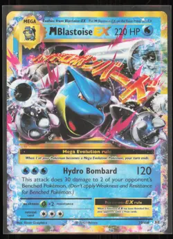 2016 XY - Evolutions M Blastoise EX Ultra Rare #22/108 - Image 1