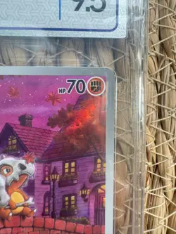 Pokemon S-Chinese Exclusive Cubone CBB3C 04 07/07 Gem Pack Vol.3 CCIC 9.5≈PSA - Image 3