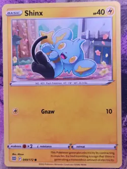 Shinx 049/172 Common Brilliant Stars Pokemon Near Mint - Image 1