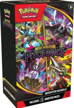 Pokemon Pokemon TCG Mega Evolution: Pitch Black Booster Bundle 6-Pack - Image 1