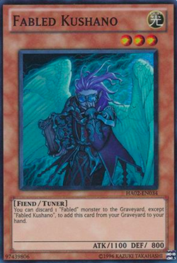 1X NM Fabled Kushano - HA02-EN034 - Super Rare Unlimited/1st Hidden Arsenal 2 - Image 1