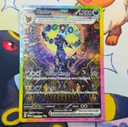 Pokemon Umbreon ex 161/131 Prismatic Evolutions SIR Full Art Holo EN - Image 1