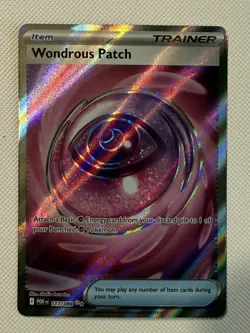 Pokemon TCG Wonderous Patch 117/088 Full Art Perfect Order - Image 1