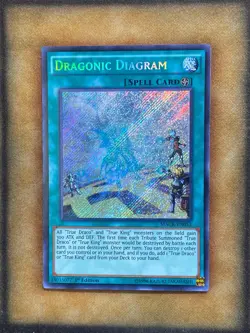 Yugioh Dragonic Diagram MACR-EN053 Secret Rare 1st Ed NM - Image 1