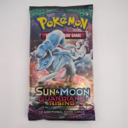 Pokemon TCG Sun And Moon Guardians Rising Booster Pack x1 Sealed - Image 1