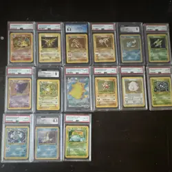 Graded Vintage Pokemon lot - Image 1