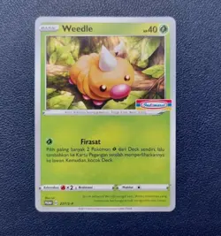 SEALED Indomaret Promo Pack | Pokemon Pikachu Growlithe Weedle Spheal Indonesian - Image 4