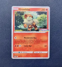 SEALED Indomaret Promo Pack | Pokemon Pikachu Growlithe Weedle Spheal Indonesian - Image 5