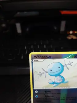 Wooper 118/132 Reverse Holo Pokemon Secret Wonders 2007 NM (Print line) - Image 2