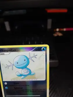Wooper 118/132 Reverse Holo Pokemon Secret Wonders 2007 NM (Print line) - Image 3