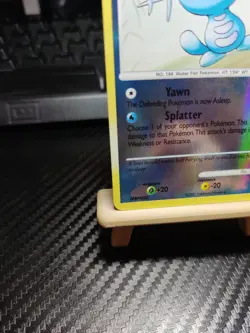 Wooper 118/132 Reverse Holo Pokemon Secret Wonders 2007 NM (Print line) - Image 5