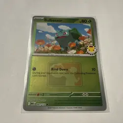 Pokemon TCG Bulbasaur 001/132 Pokemon Day 2026 Promo Reverse Holo. Pk001427 - Image 1