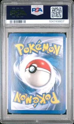 2005 POKEMON EX EMERALD #9 RAYQUAZA-REVERSE FOIL PSA 9 - Image 2