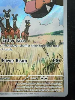 Pokemon Farigiraf 228/193 Paldea Evolved Illustration Rare (NM) - Image 5