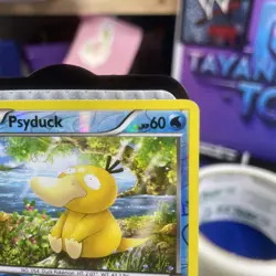 2016 Pokemon Psyduck XY - BREAKpoint 16/122 Common Reverse Holo LP - Image 4