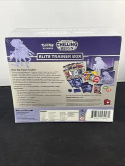 Pokemon Sword & Shield Chilling Reign Elite Trainer Box ETB Sealed - Image 2