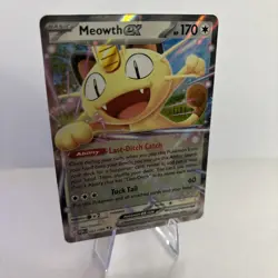 Meowth ex 062/088 Perfect Order Holo Double Rare Pokemon TCG - Image 1