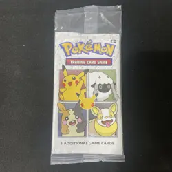 SEALED 25th Anniversary General Mills Pokemon Cereal 3-Card Booster Packs! - Image 1