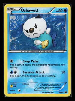 Oshawott BW08 Promo Black and White Promos Pokemon Card - Image 1