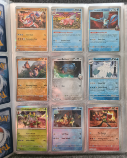Pokemon TCG Binder bundle S & V, SWSH, Promo, Holo & Reverse cards and more - Image 4