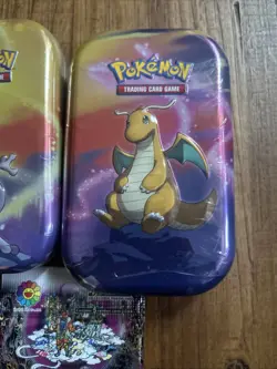 Lot Of 2 Pokemon TCG KANTO Tins and (1) pack of Murakami cards - Image 3