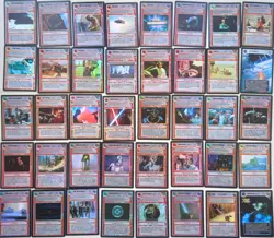 40 x Star Wars SWCCG CCG ALL FOIL Light Side RARE Decipher Cards NM-MINT Job Lot - Image 1