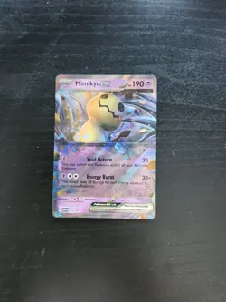 Pokemon Mimikyu EX SVP004 Black Star Promo Card NM - Image 1