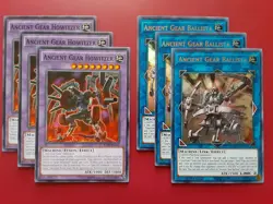 Yugioh Ancient Gear Deck 55 Card Ultimate Golem Fusion Ballista Tournament Ready - Image 4