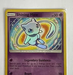 Pokemon TCG Shining Mew Holo Rare Card 40/73 Shining Legends NM-MINT - Image 2