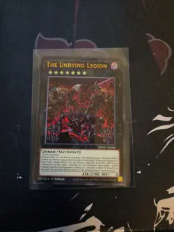 YUGIOH THE UNDYING LEGION MZMU-EN006 ULTRA 1ST ED NM - Image 1