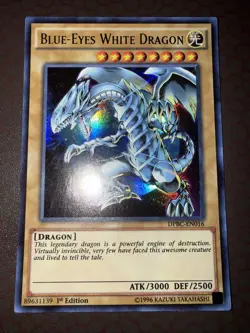 Yu-Gi-Oh! Blue-Eyes White Dragon -DPBC-EN016- Ultra Rare - 1st Edition NM! - Image 2