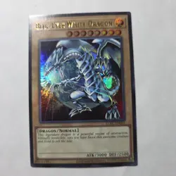 Yugioh #LCKC-EN001 Blue-Eyes White Dragon (Version 4) - Image 1