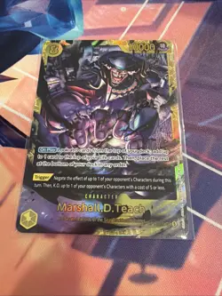 Marshall.D.Teach SEC op16-119 The time of battle ONE PIECE TCG OP-16 - Image 1
