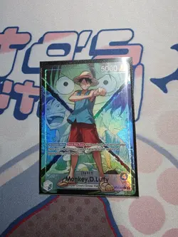 Monkey.D.Luffy (022) (Alternate Art) OP16-022 The Time of Battle Foil One Piece - Image 1
