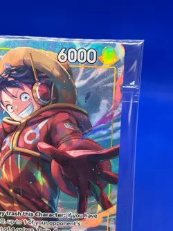 SEALED One Piece Illustration Box Vol. 3 Monkey D Luffy OP07-109 Promo - Image 4
