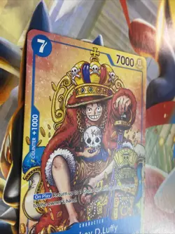 Bandai Monkey.D.Luffy P-043 One Piece Promo 7000 Power 7 Cost - Image 3